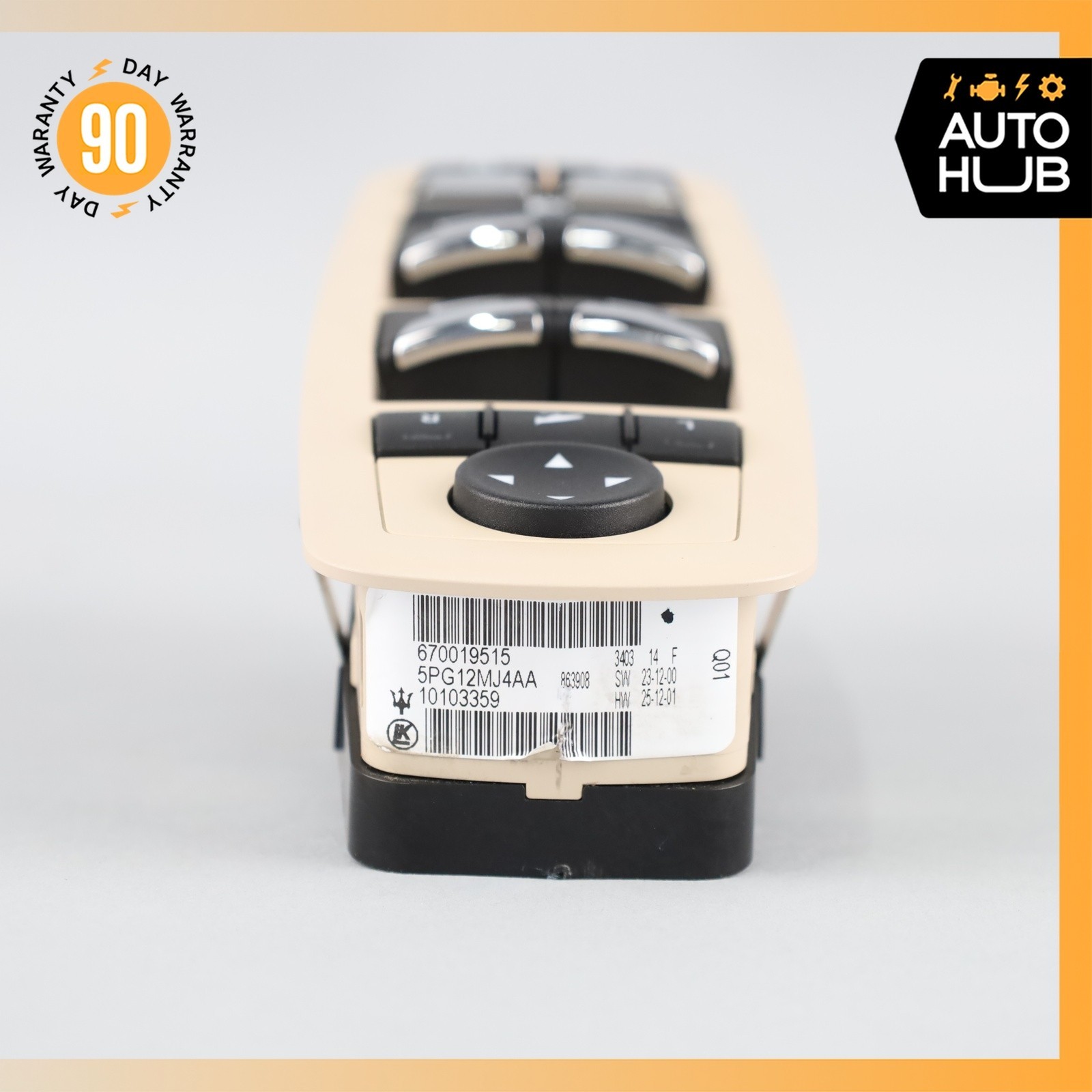 Maserati Quattroporte M156 S Q4 Front Left Master Window Switch Control OEM