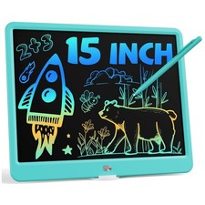 Colorful 15-Inch Writing Tablet - Eco-Friendly Educational Toy for Young Minds