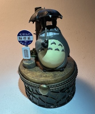 Totoro Bus Stop Stained Glass Hinged Decorative Box My Neighbor Totoro Anime