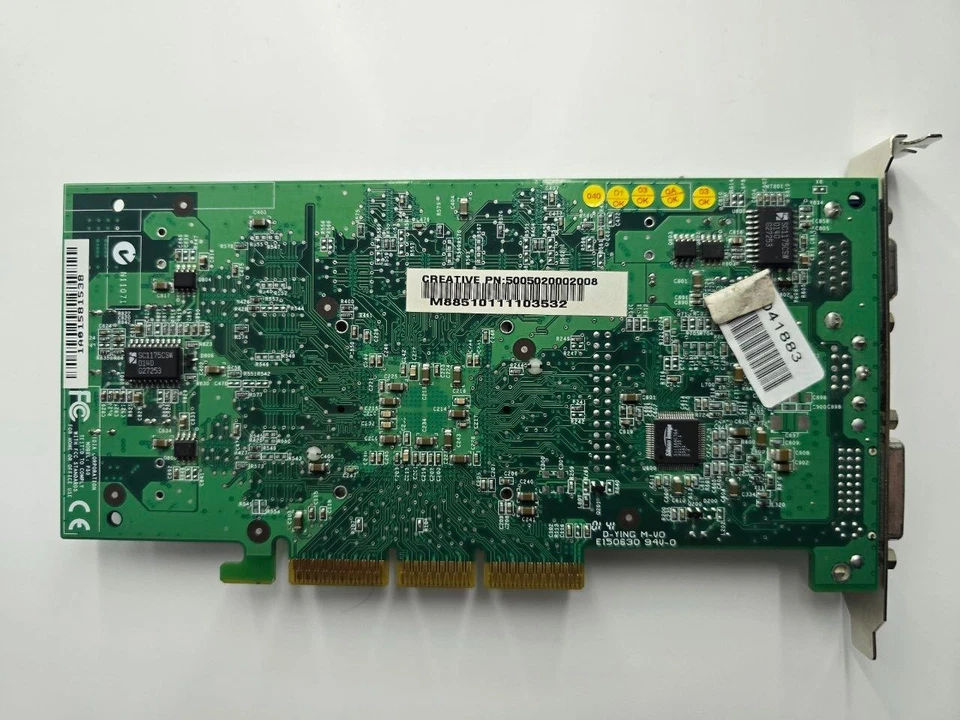 Creative GeForce 3 TI 200 AGP 64mb Agp Graphics Card - Image 3 of 4