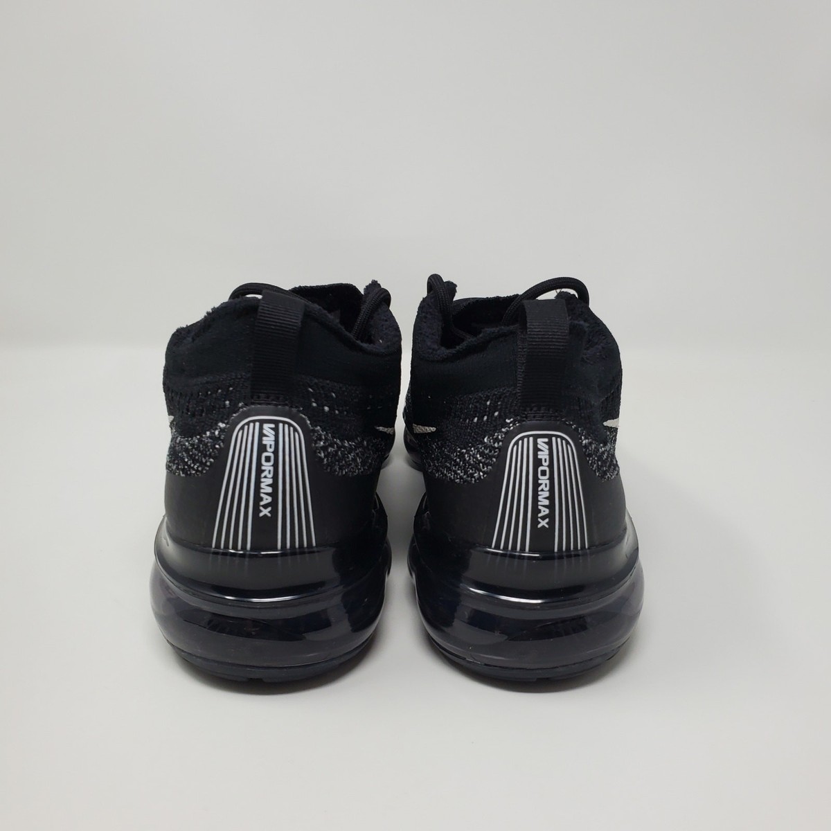 Nike Air Vapormax Flyknit 2023 Black White Grey Men display picture 3