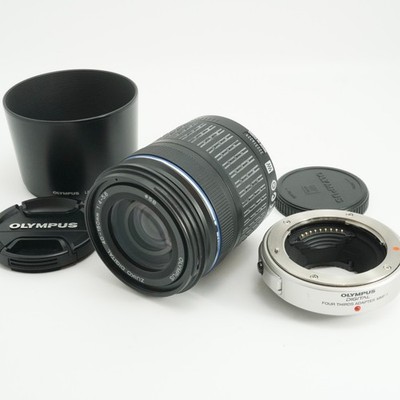 Olympus MMF-1 Four Thirds to Micro Four Thirds Adapter w/ 40-150mm Lens Japan