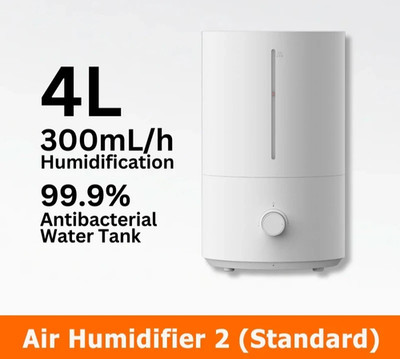 Air Humidifier 2 Smart Aromatherapy Air Purifier 4.0L 99% Antibacterial Tank
