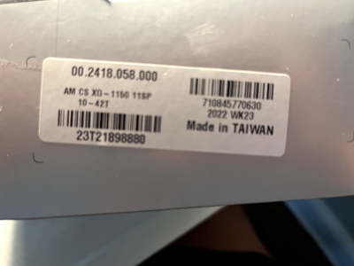 SRAM GX XG-1175 Cassette 10-42T 11 Speed for XD Driver New In Box