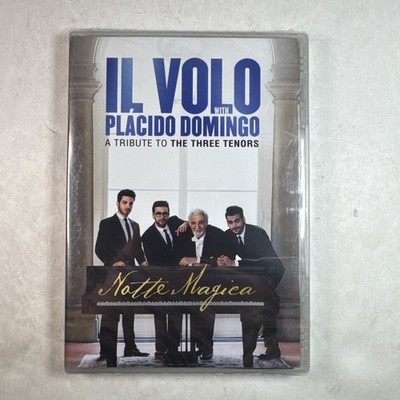 NEW IL Volo w/Placido Domingo Notte Magica: Tribute to Three Tenors (DVD) SEALED