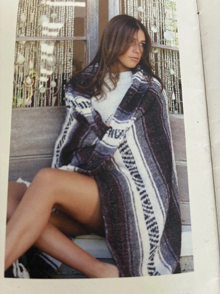 Mexican blanket /rug - image 2 of 4