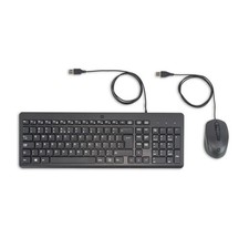 Wired Keyboard and Mouse USB Combo HP 150 Black
