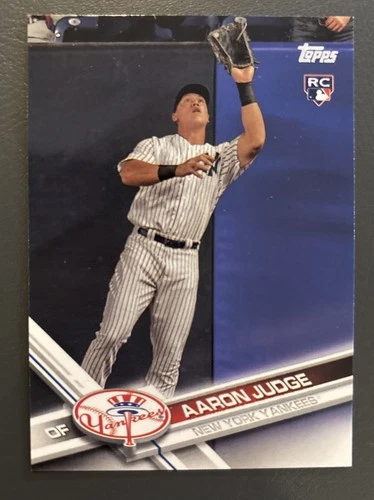 2017 Topps Aaron Judge RC Rookie #287 New York Yankees Base Card MVP ROY