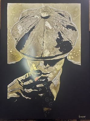 Tommy Shelby Peaky Blinders  Original Fan Art By Artist
