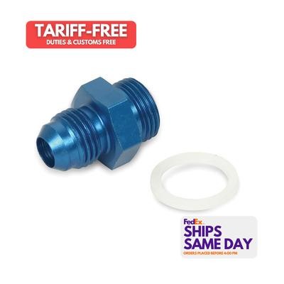 Earls 991941ERL, One Blue Aluminum #6 > 5/8-20 Carter Performance Racing Parts