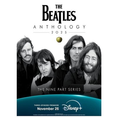 The Beatles Anthology 2025 Disney Plus Documentary Series Poster