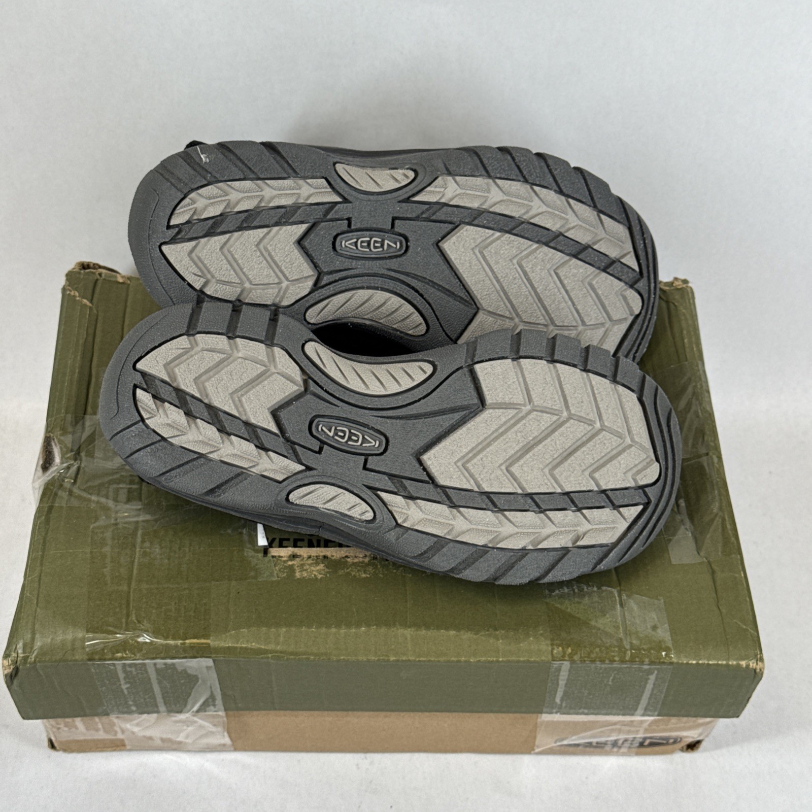 Sandali da trekking impermeabili Keen Venice II H2 donna taglia 5 nero grigio acciaio