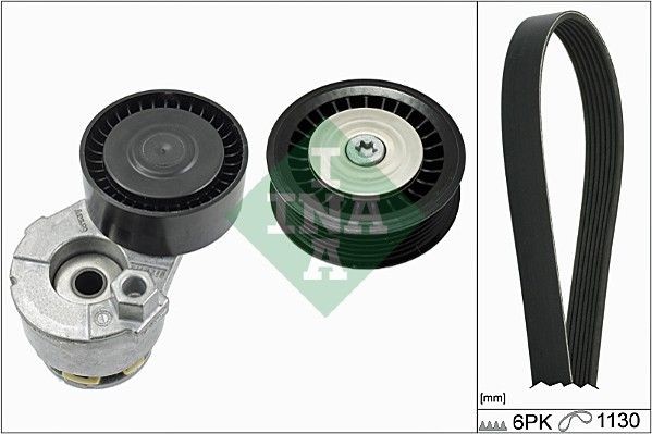 INA Keilrippenriemensatz 529 0165 10 FüR Dacia Passend FüR Nissan Renault-image