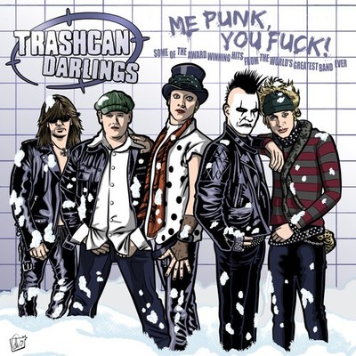 Trashcan Darlings - Me Punk You Fuck [New Vinyl LP] Colored Vinyl, Red