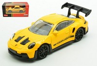 Rastar 1/43 Porsche 911 GT3 Rs Gelb Modellbau Statisches Modell Diecast