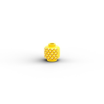 Pineapple   Original printed LEGO  brick tile / LH 11009b