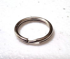 10 Pack - 9/16" Key Rings - Small Split Key Ring - Strong Key Chain Ring 15mm