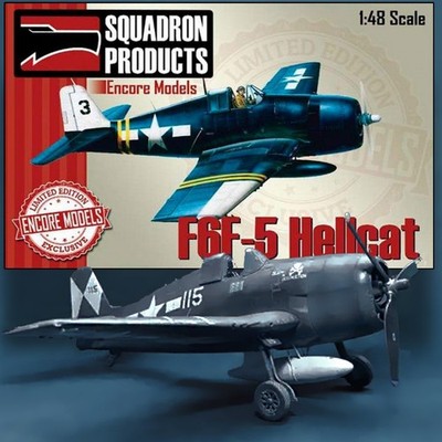 ENCORE 1/48 GRUMMAN F6F-5 HELLCAT LIMITED EDITION PLASTIC RESIN KIT