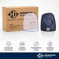 Spiegelglas Aussenspiegel Links Diederichs 1895227 Passend FÜR Nissan Opel