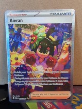 Pokémon Kieran 218/167 Sv06: Twilight Masquerade Special Illustration Rare NM on eBay