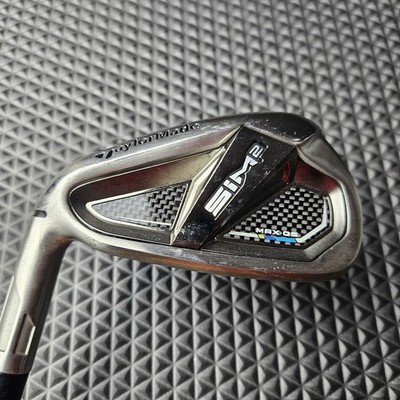 TaylorMade SIM2 Max Os 5 Iron LH Max Mt Kbs Steel 85 S Flex Approx 38.5'' EUC