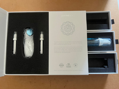 Juvinesse Electro Stimulation Facial Rejuvenation Kit SealedBattery Not Included