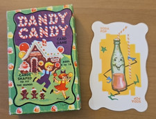 Vintage Candy Dandy Card Anthropomorphic SODA POP Single Card