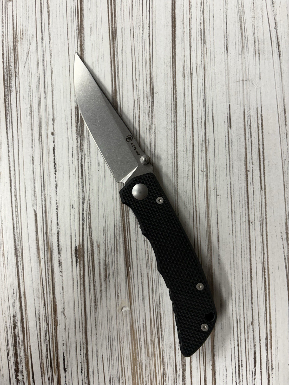 Spartan Blades Talos Liner Lock Black G10 CTS-XHP