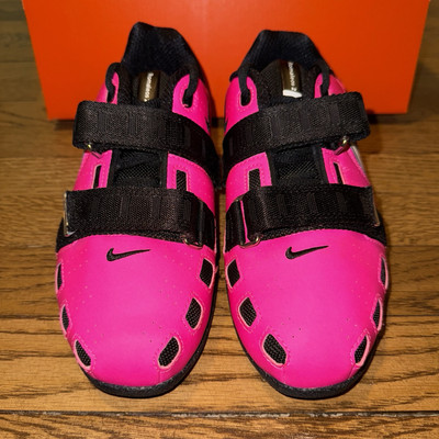 NEW Mens US 5.5 / Womens 7 Nike Romaleos 2 Low Pink Black