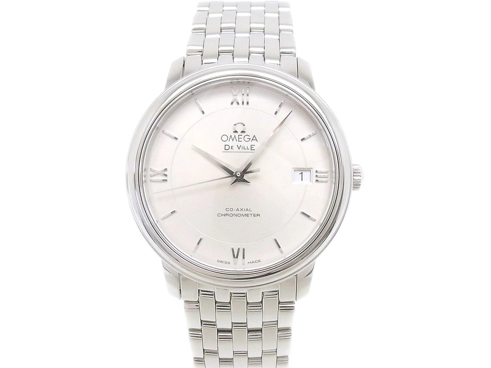 OMEGA De Ville Prestige 424.10.37.20.02.001 Co-Axial SS Automatic Watch #043