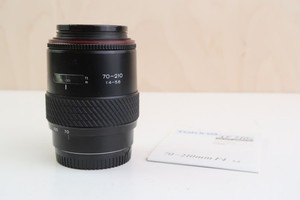 Tokina AF 70-210mm F4-5.6 Sony / Minolta Mount Lens - See description