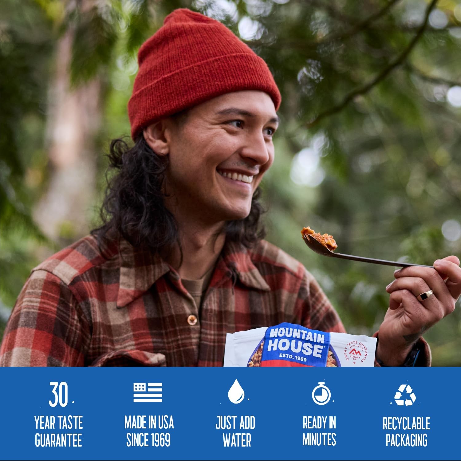 Mountain House Cheesy Pepperoni Pizza Bowl | Freeze Dried Backpacking & Camping