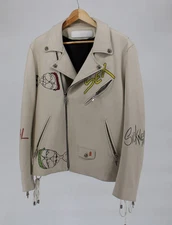 Custom Chrome Hearts Jacket Leather! SHIPS Next day! WORN Few times XL-XXL