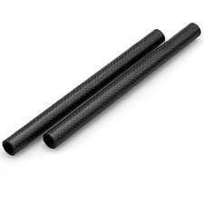 2 PCS 8 Inch 15mm Carbon Fiber Rod For Follow Focus Shoulder Rig Support 065