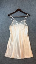Cinema Etoile Slip Ivory Satin Lace Women  s Size S Pre-Owned