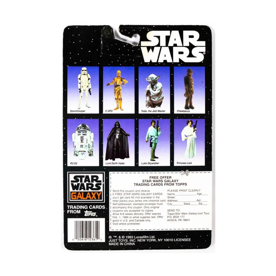 JusToys Action Figures Star Wars - Lord Darth Vader VG+/Mint - Image 2 of 2