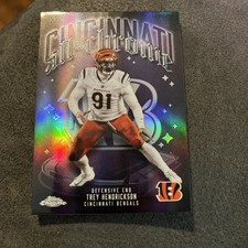 2025 Topps Chrome Trey Hendrickson #ACT-16 All Chrome Refractor Bengals