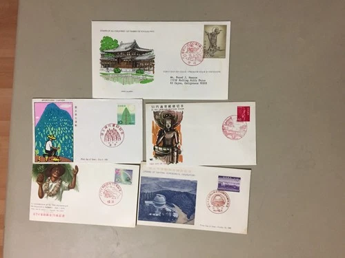 Five Japan fdc