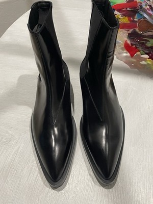 Jil Sander Men s Ankle Boot, 45, NWT, Black, Exquisite
