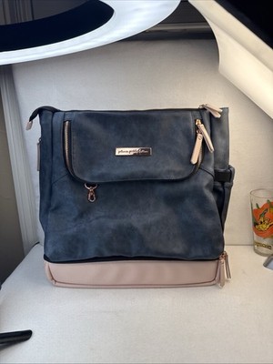 Petunia Pickle Bottom- Diaper Bag Backpack in Indigo Blush