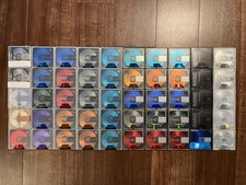 Lot of 50 Used Sony MiniDiscs with Cases, 74min