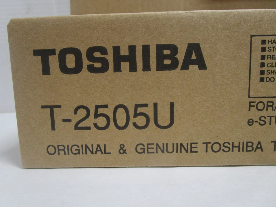 Tóner negro genuino Toshibat-2505U para e Studio 2505 2505H 2505F NUEVA CAJA ABIERTA Foto 2 de 4