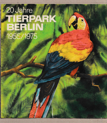 GDR leaflet __/\__ ''20 years Tierpark Berlin'' __/\__ from 1975