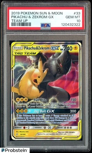 Team Up Pikachu Zekrom GX 2019 Team Up Pikachu Zekrom GX #33