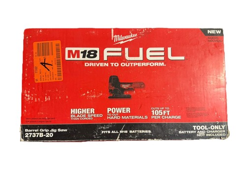 Milwaukee 2737B-20 M18 FUEL Brushless Cordless Barrel Grip Jig Saw (Tool Only)