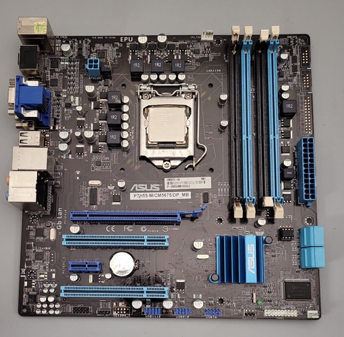 ASUS P7H55-M PLUS processor support