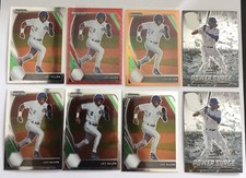 (8) Jay Allen 2021 Prizm Draft Picks Neon Orange /50, Red Wave, Power Surge Base