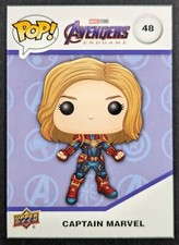 Captain Marvel 2023 Marvel Funko Upper Deck Card #48 (NM)