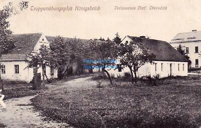 AK Übungsplatz Königsbrück Otterschütz n. Großrödersdorf