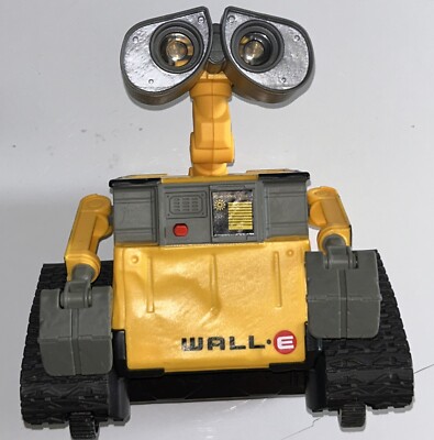 Disney Pixar WALL-E InterAction Robot No Remote Thinkway Toys - Tested Read